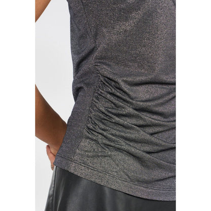 Perona Giselle Black Sleeveless Top
