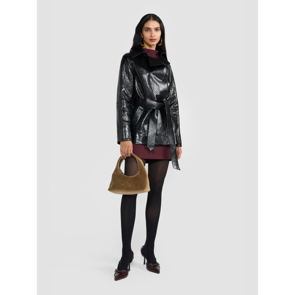 Perona Kathy Brown Handbag