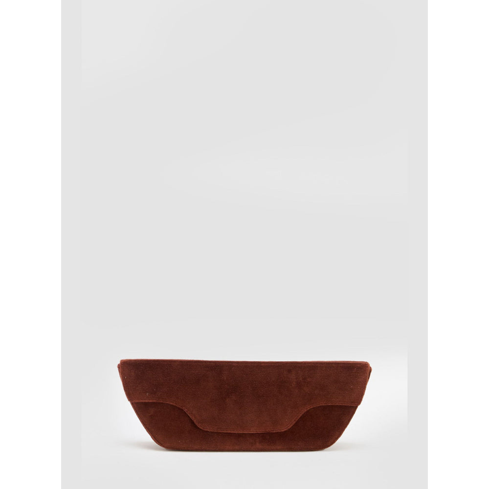 Perona Daisy Rust Clutch