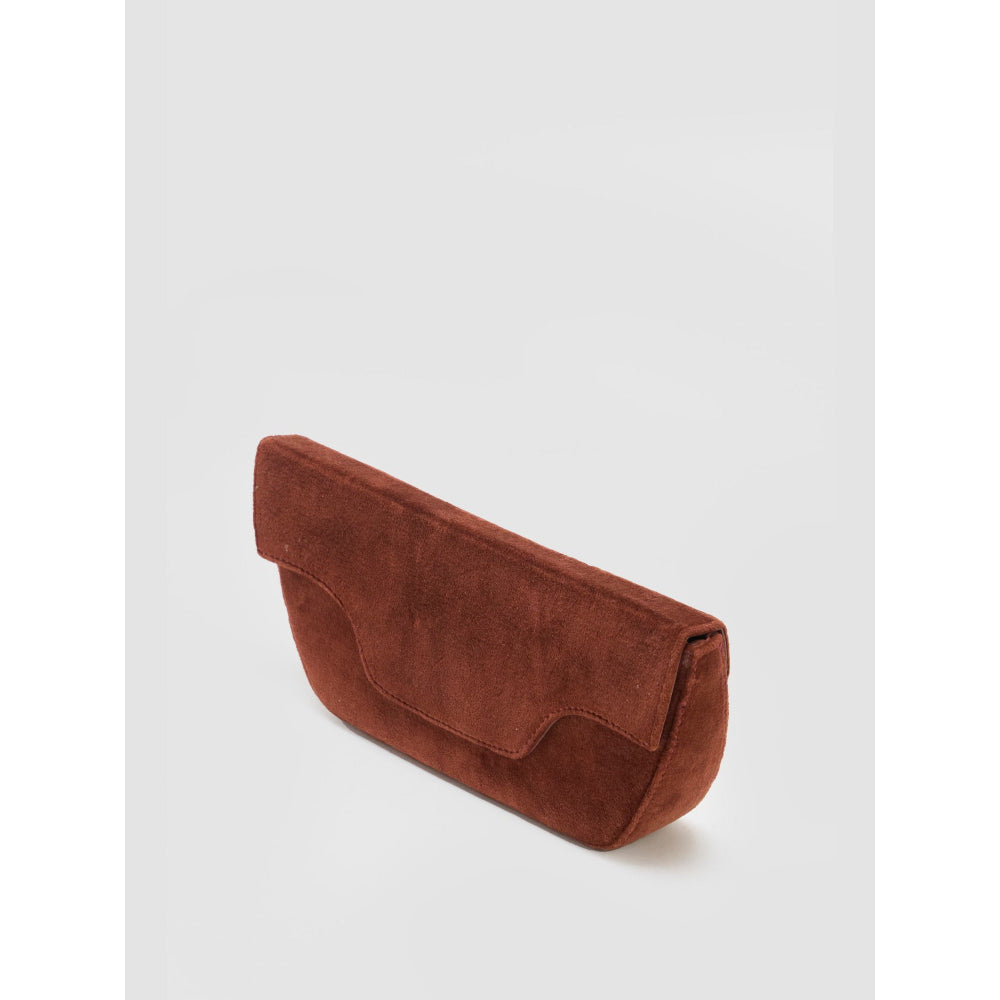 Perona Daisy Rust Clutch