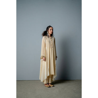 POOJA RAJGARHIA GUPTA Cleo Umbrella Kurta with Pant (Set of 2)