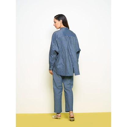POOJA RAJGARHIA GUPTA Blue Denim Kimono Shirt