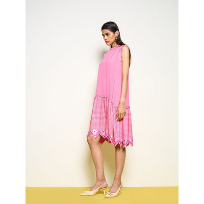 POOJA RAJGARHIA GUPTA Pink Honeybee Dress