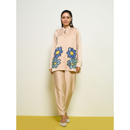 POOJA RAJGARHIA GUPTA Nude Kimoo Shirt