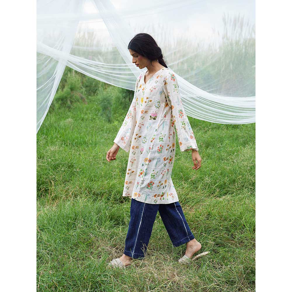 Pozruh By Aiman Yellow Edun Tunic
