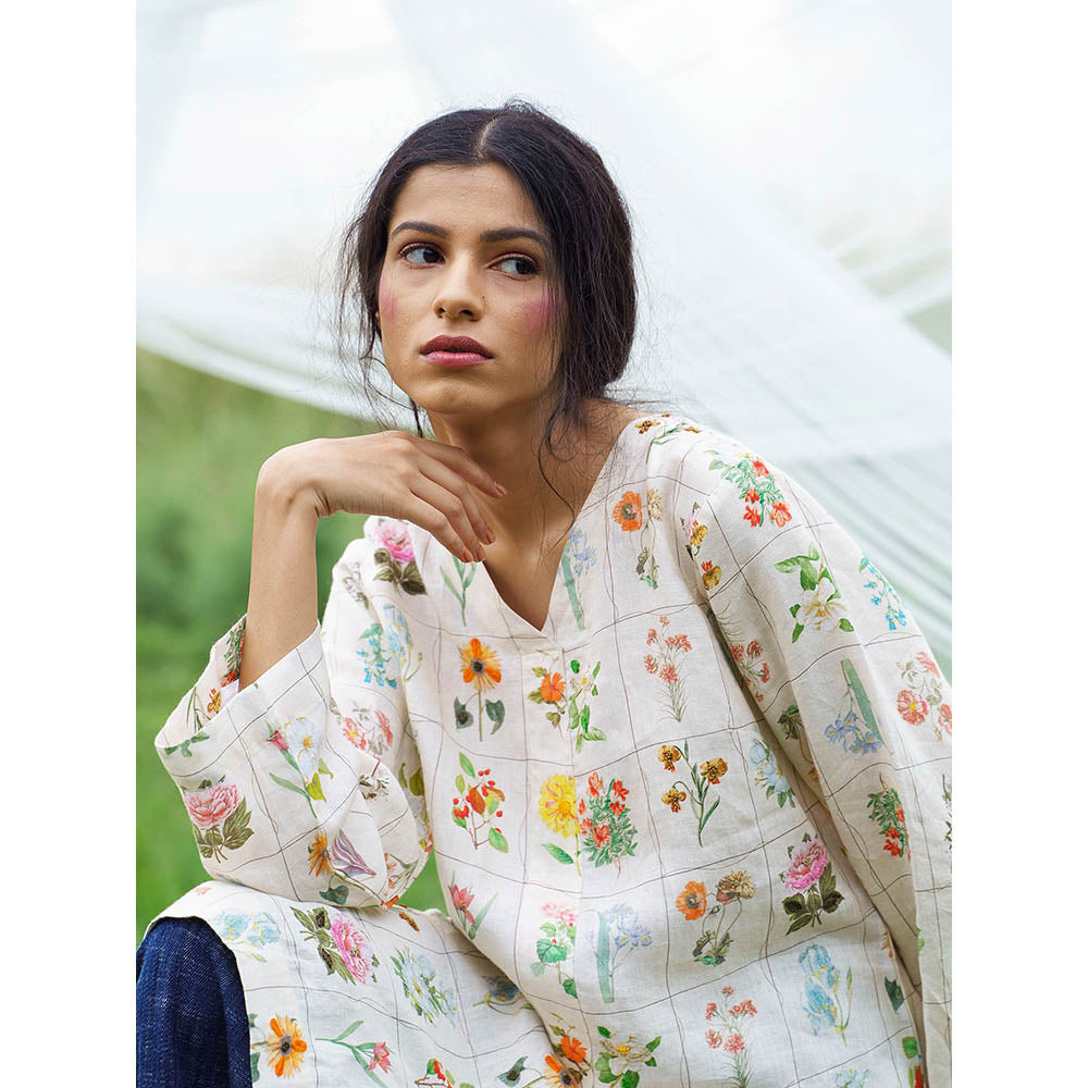 Pozruh By Aiman Yellow Edun Tunic