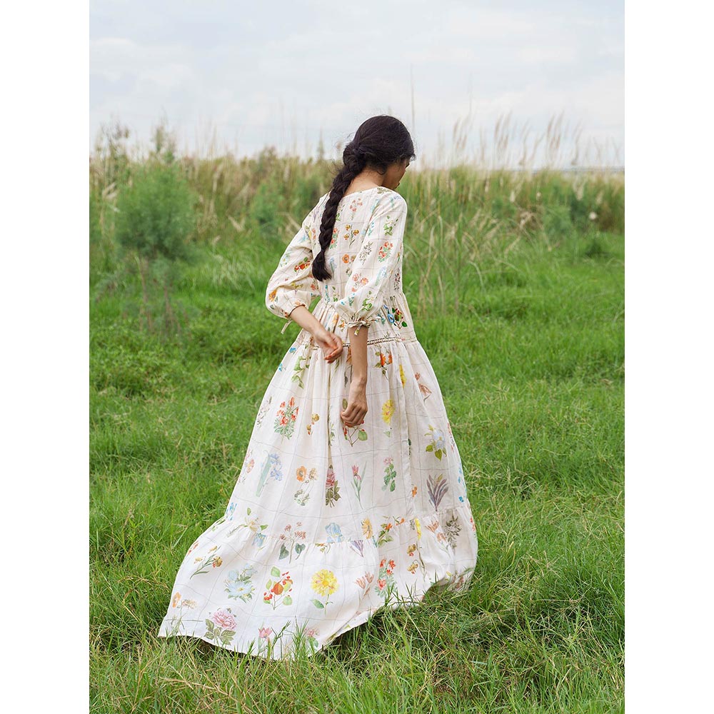 Pozruh By Aiman Yellow Alysa Maxi Dress