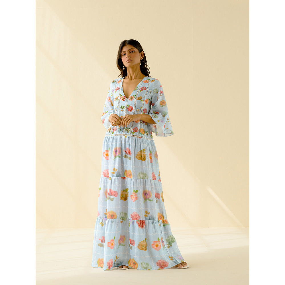 Pozruh By Aiman Lori Bloom Maxi Dress