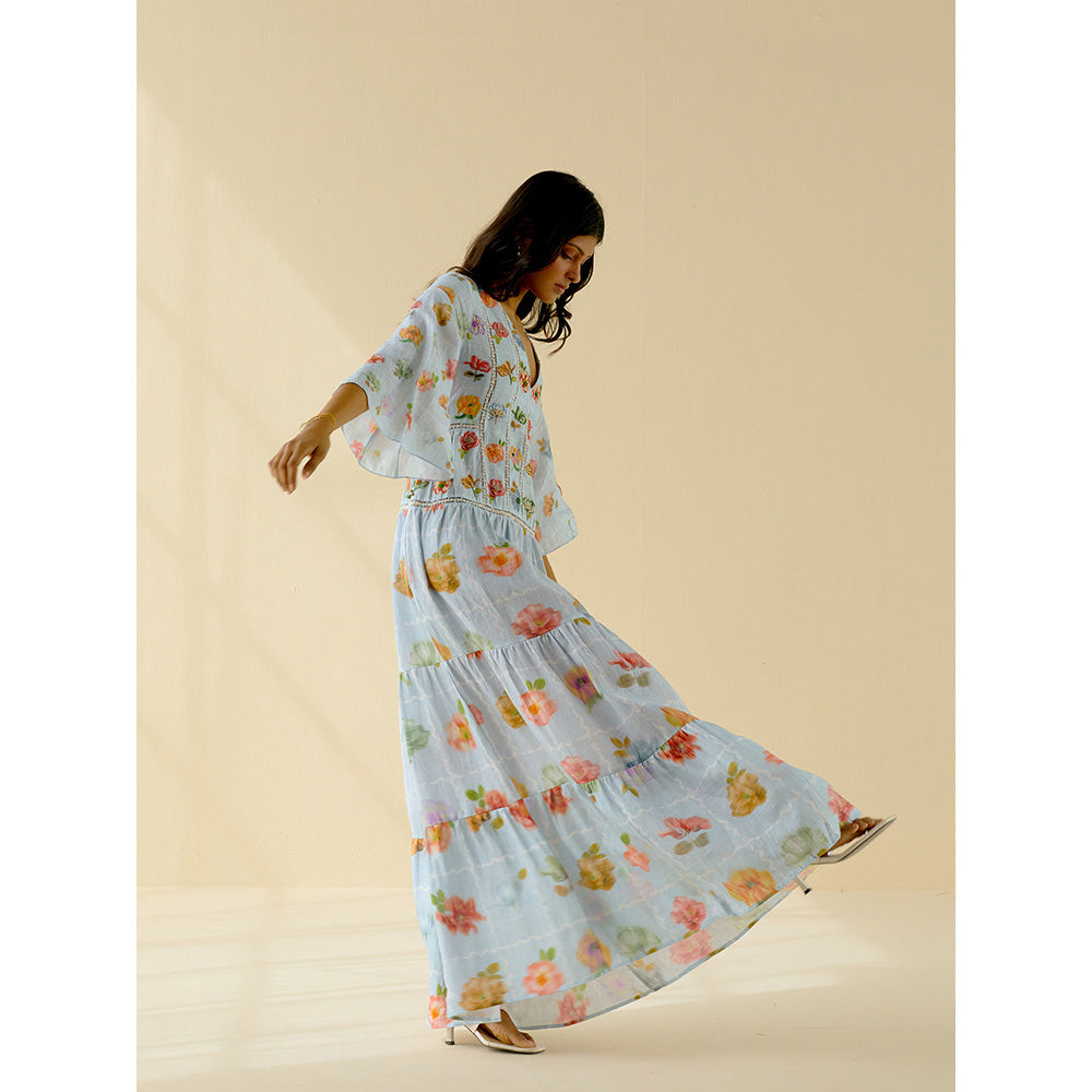 Pozruh By Aiman Lori Bloom Maxi Dress