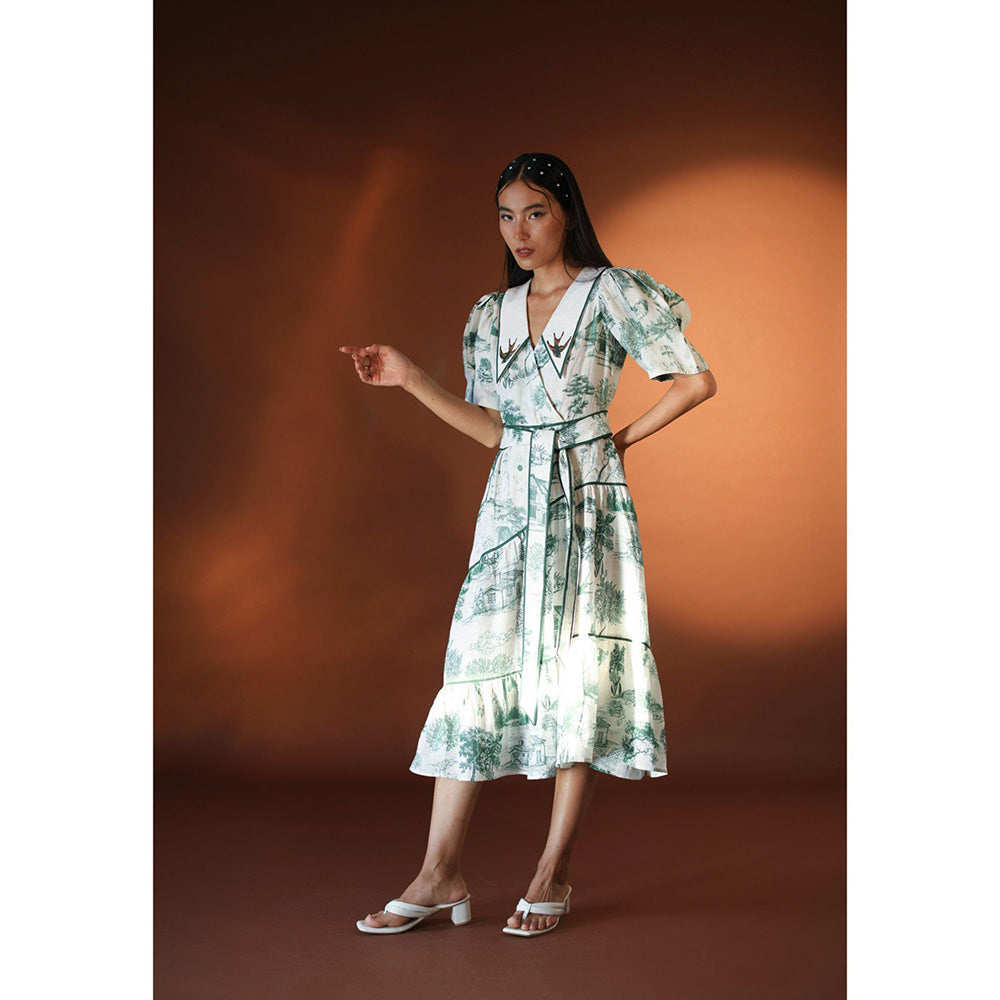 Pozruh By Aiman Ava White Dress