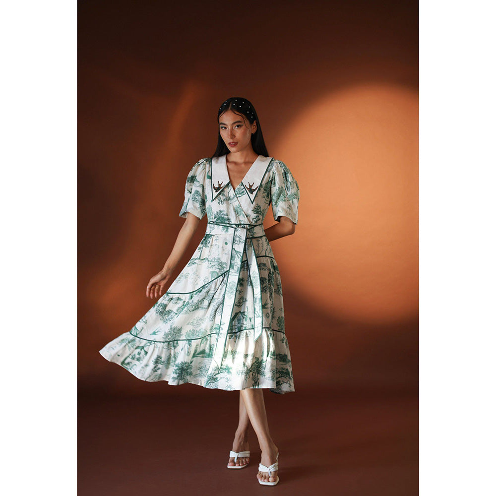 Pozruh By Aiman Ava White Dress
