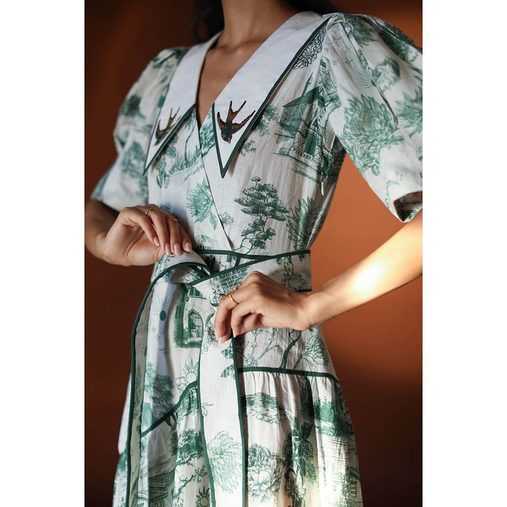 Pozruh By Aiman Ava White Dress