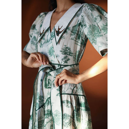 Pozruh By Aiman Ava White Dress