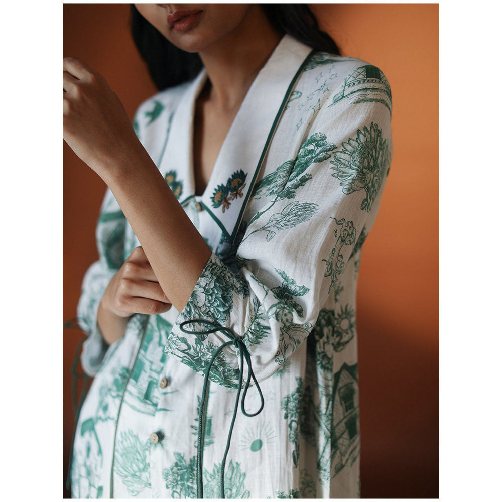 Pozruh By Aiman Neoma White Dress