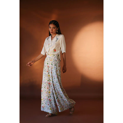 Pozruh By Aiman Luna White Pants