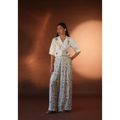Pozruh By Aiman Alpha Shirt White Top
