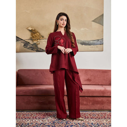 Pozruh By Aiman Staffroom Broad Pants