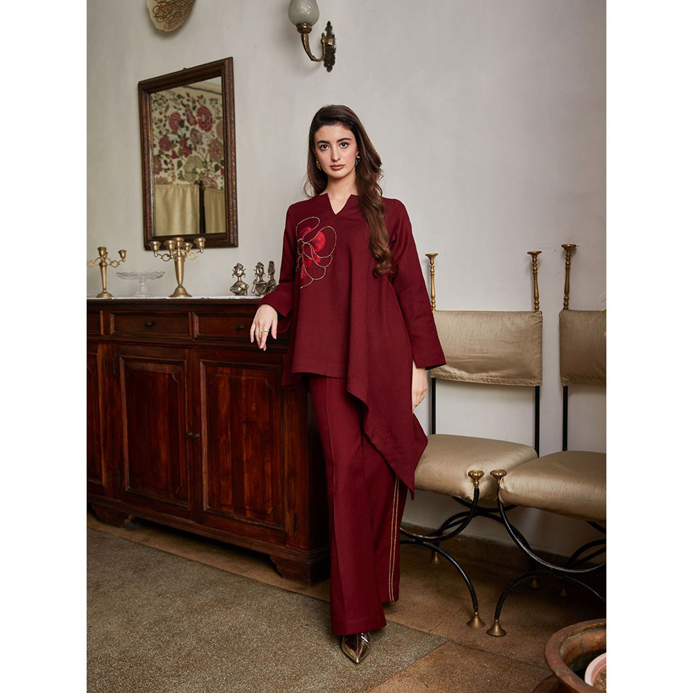 Pozruh By Aiman Staffroom Broad Pants