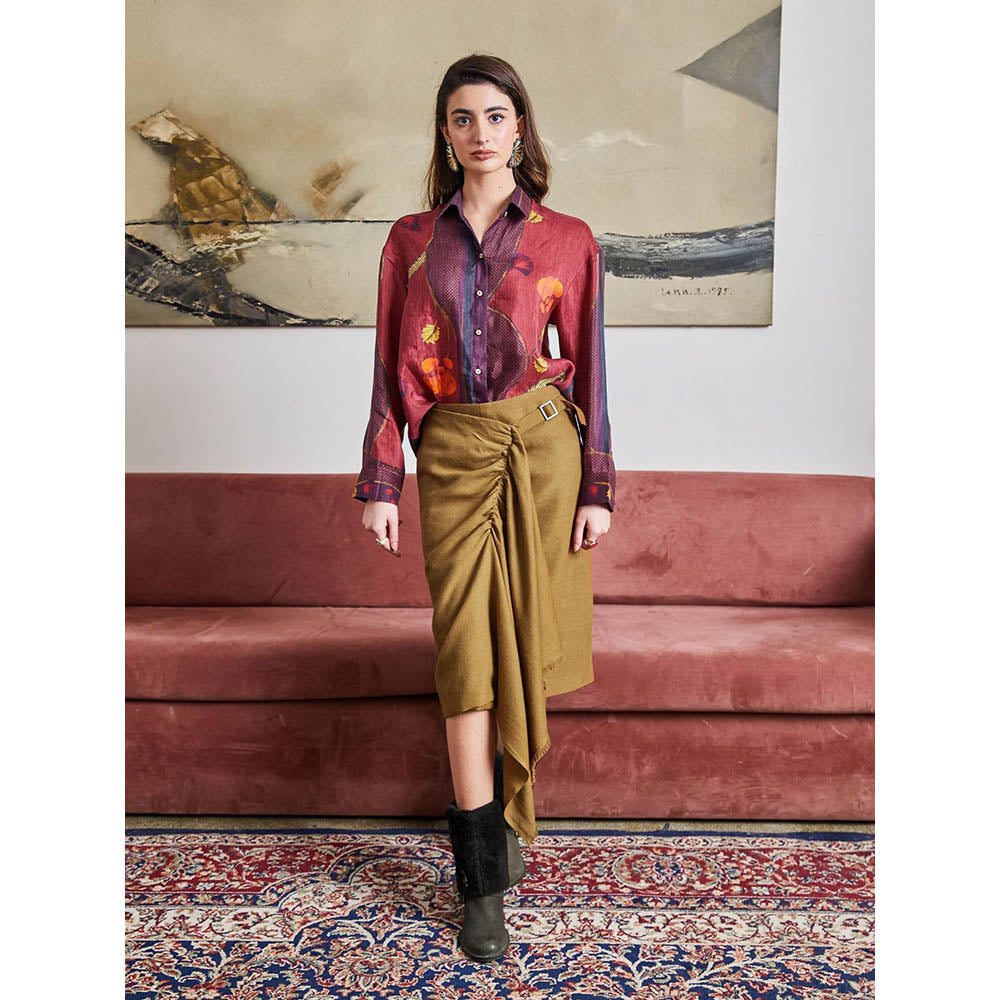 Pozruh By Aiman Ritz Printed Shirt