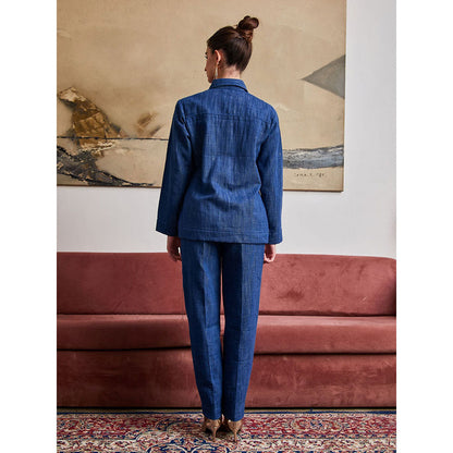 Pozruh By Aiman Nebraska Denim Shirt