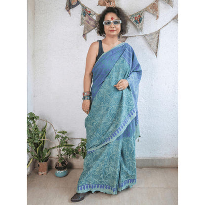 PRATHAA Vanika Saree with Unstitched Blouse
