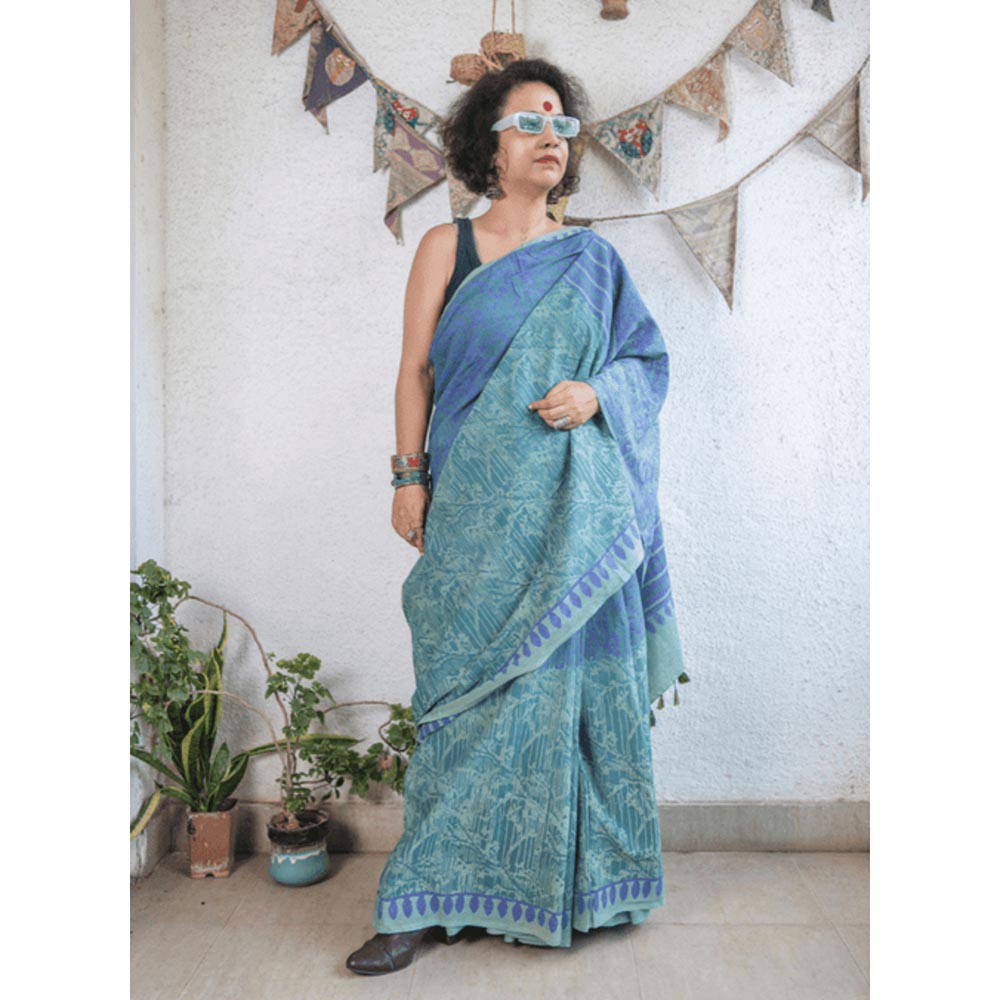 PRATHAA Vanika Saree with Unstitched Blouse