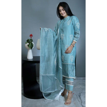 Pairaahan Hiraya Kurta Salwar (Set of 3)