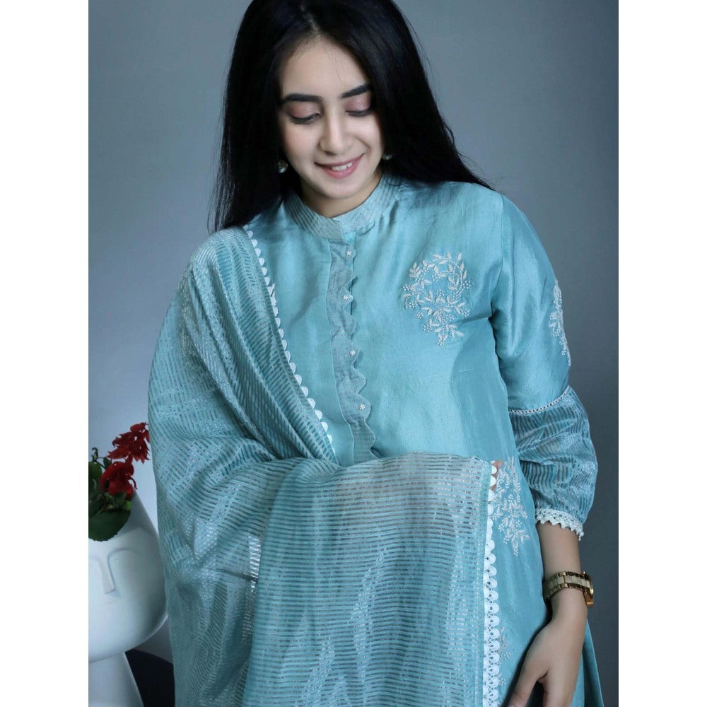 Pairaahan Hiraya Kurta Salwar (Set of 3)