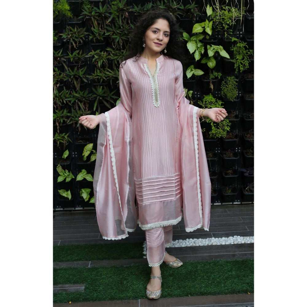 Pairaahan Nilay Kurta Salwar (Set of 3)