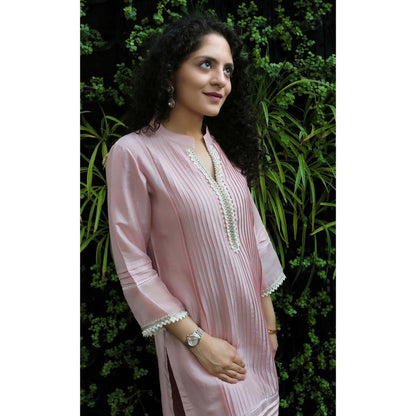 Pairaahan Nilay Kurta Salwar (Set of 3)