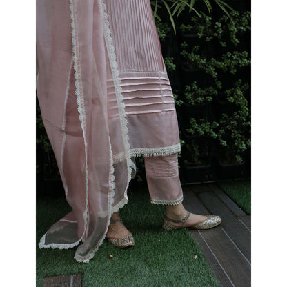 Pairaahan Nilay Kurta Salwar (Set of 3)