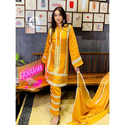 Pairaahan Lumiere Kurta Salwar (Set of 3)