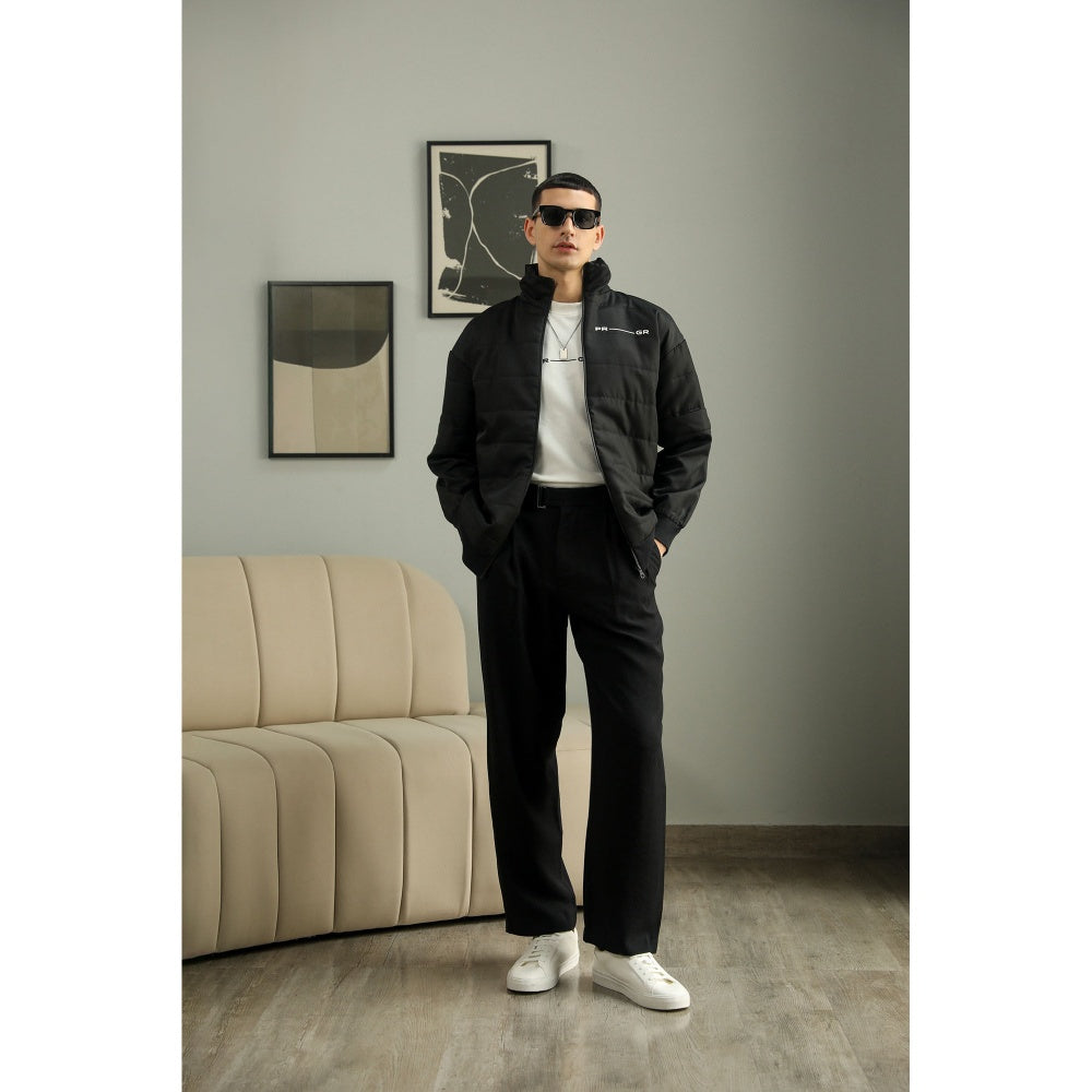 PRIMAL GRAY Black Recycled Polyester Puffer Jacket
