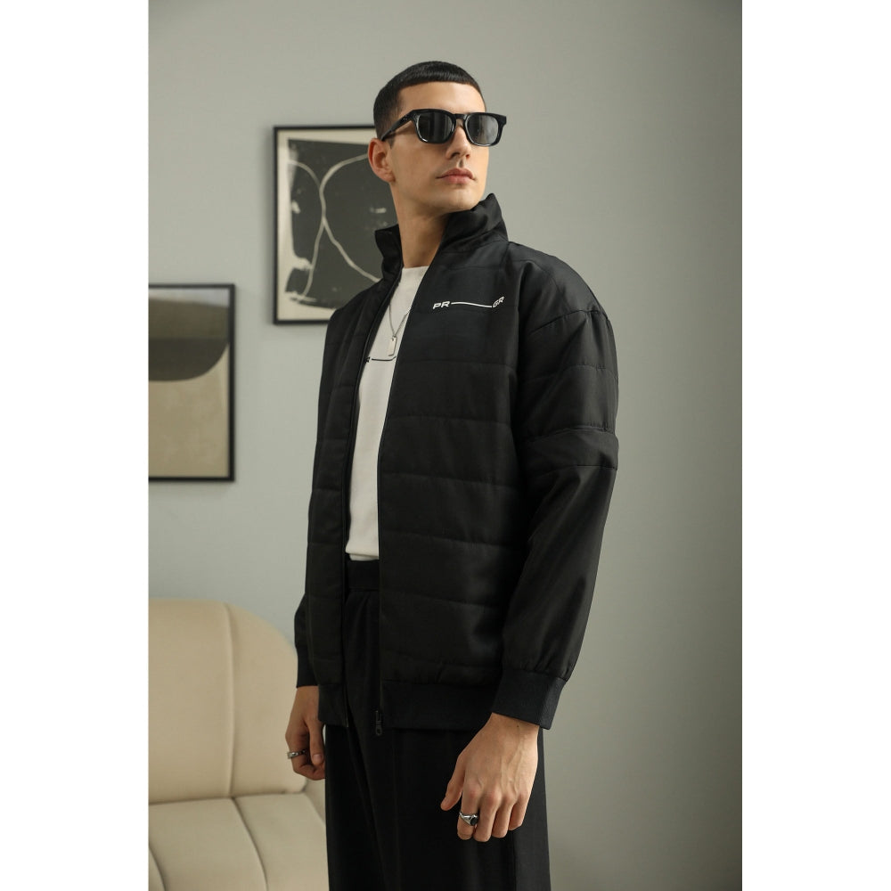 PRIMAL GRAY Black Recycled Polyester Puffer Jacket