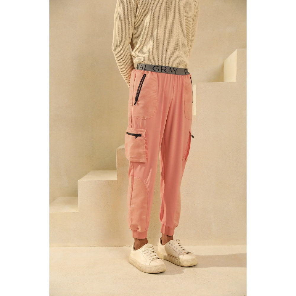 PRIMAL GRAY Pink Polyester Cargo Pants