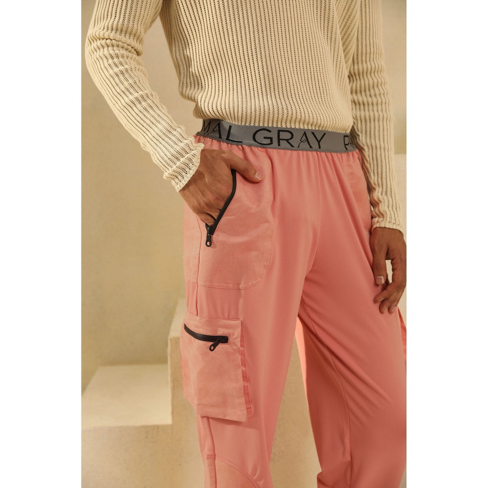PRIMAL GRAY Pink Polyester Cargo Pants