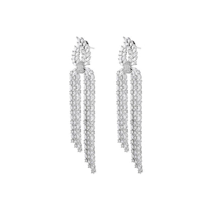 PRIHAN LUXURY Diamond Shoulder Dusters