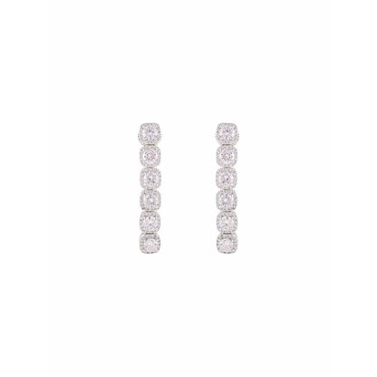 PRIHAN LUXURY White Classic Brilliance Jewellery Set