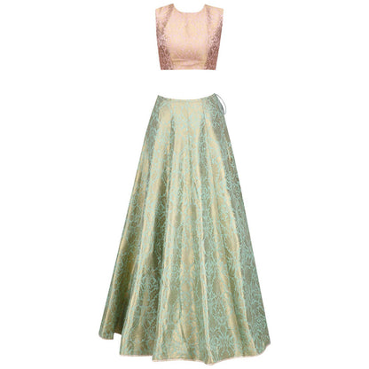 PS Pret by Payal Singhal Multicolour Choli With Lehenga And Dupatta (Set of 3)