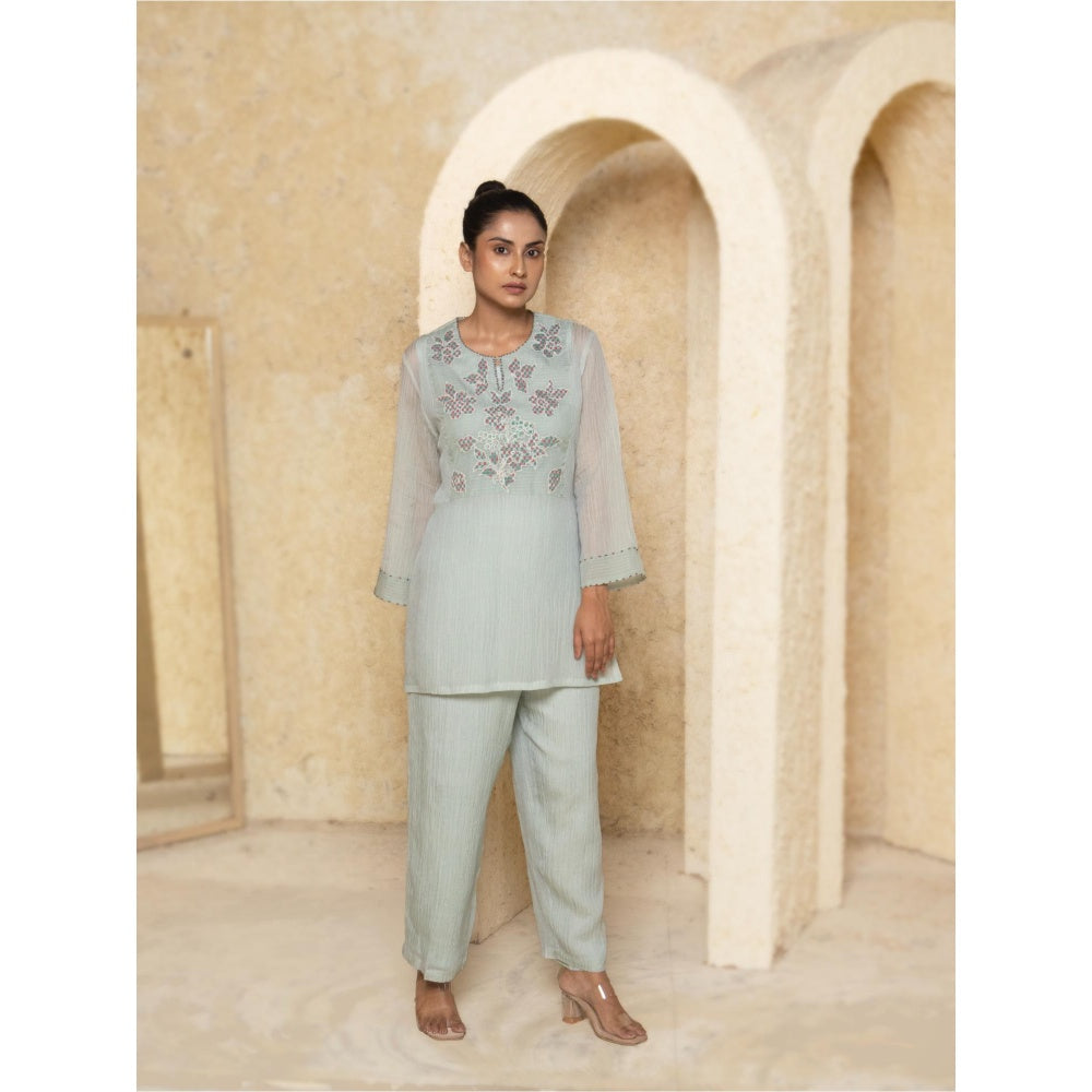 Punam Khetann PEPPERMINT GLOW Co-Ord Set