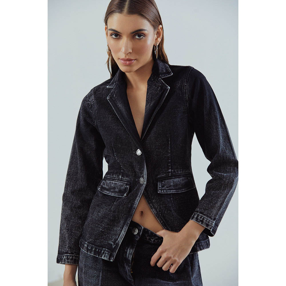 Qua Sharp Denim Co-Ord (Set of 2)
