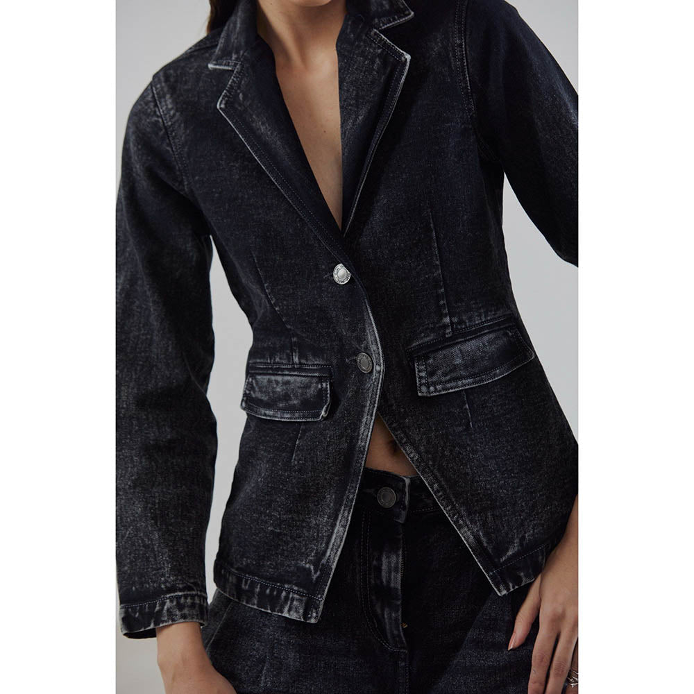 Qua Sharp Denim Co-Ord (Set of 2)