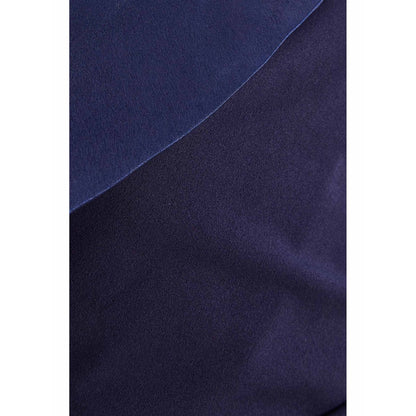 Quiz Clothing Navy Blue Scuba Crepe Maxi Satin Maxi Dress