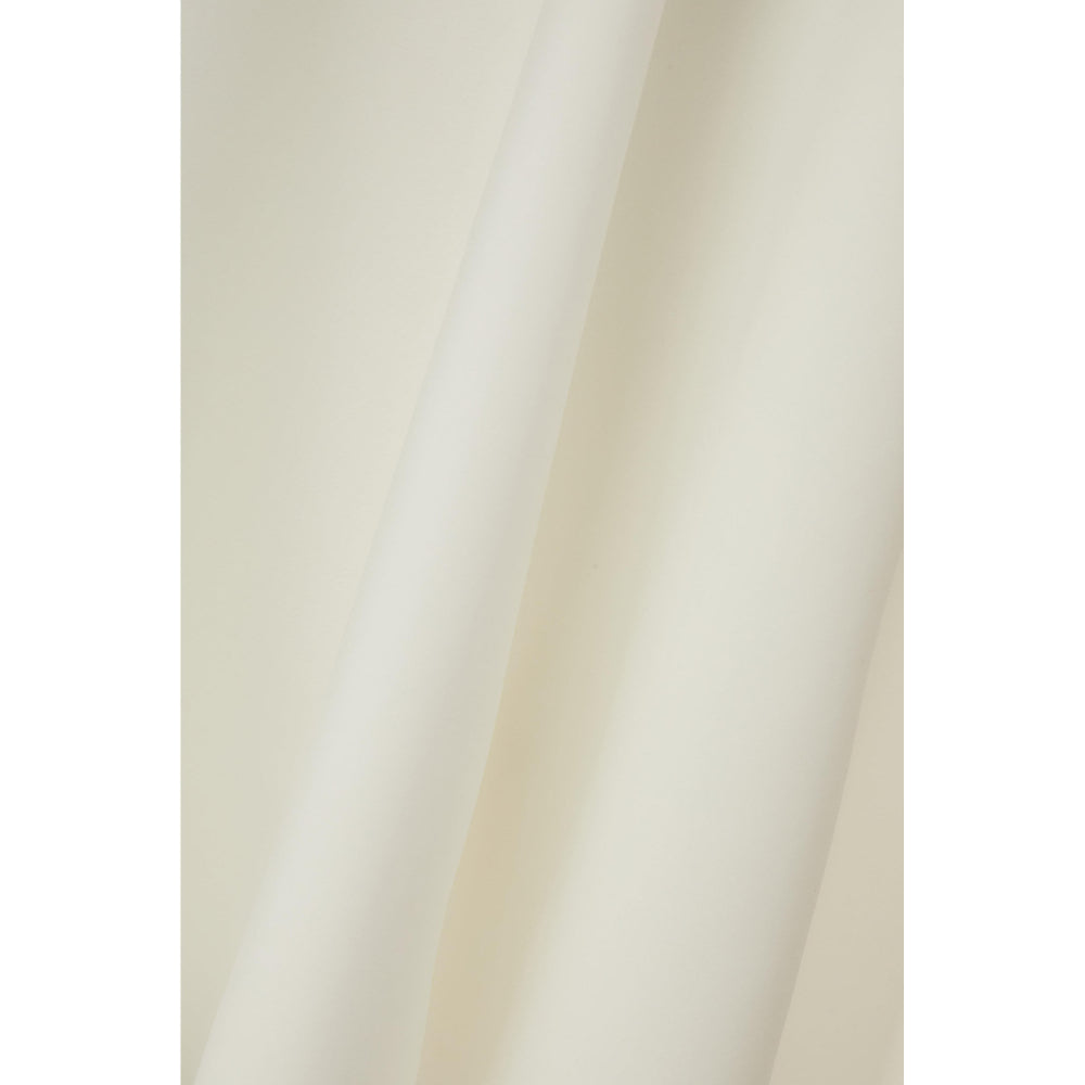 Quiz Clothing White Off- Shoulder Fit And Flared Midi Dress