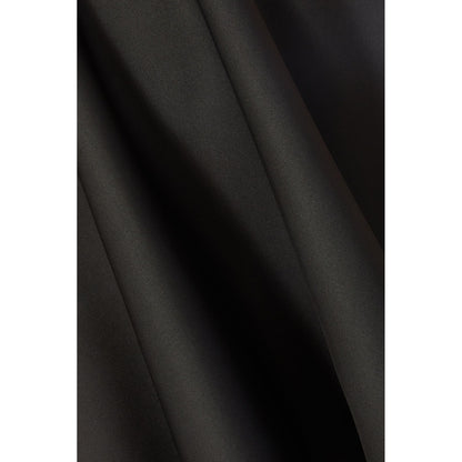 Quiz Clothing Black Off-Shoulder Pleated Skater Midi Dress