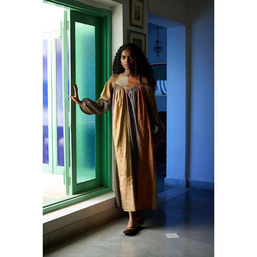 Raas Life Multicolor Ramya Chanderi Dress