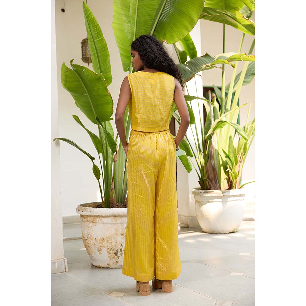 Raas Life Sabya Yellow Pant