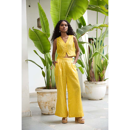 Raas Life Sabya Yellow Pant