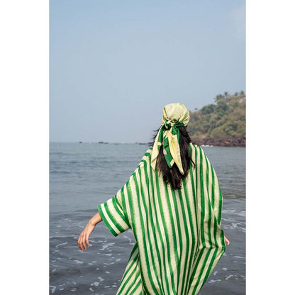 Raas Life Green Angela Stripe Dress