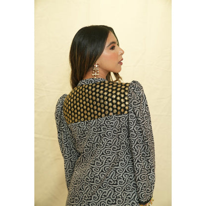 Rabnoor K Sethi Black Festive Tunic